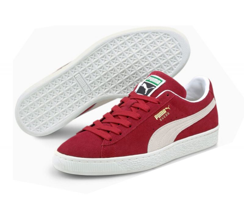 Puma Suede Classic Sneaker Gr. 44 (cabernet-white)